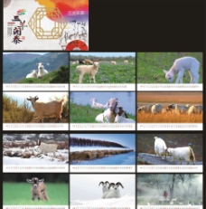 羊年台历图片