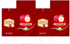 水果礼盒  红富士图片