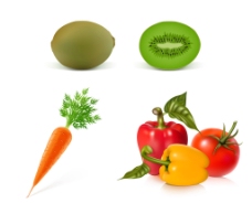 绿色蔬菜蔬菜矢量素材图片