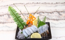 日系虎虾刺身图片