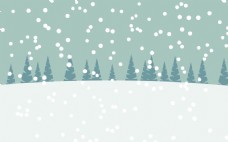 白雪 文化设计背景图片