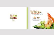 美食素材精美食品宣传画册封面设计PSD素材下载