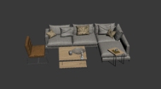 现代组合沙发图片