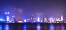 情人岛青岛城市夜景图片