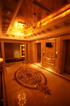 五星级酒店电梯口图片