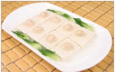 百花酿豆腐图片
