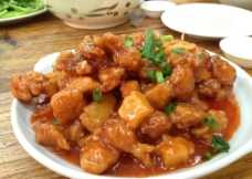 地方小吃福州传统闽菜荔枝肉图片