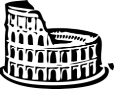 罗马古建筑剪影