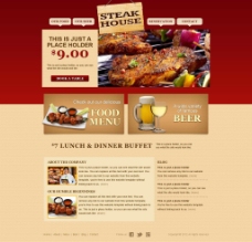 国外烤肉网站页面图片