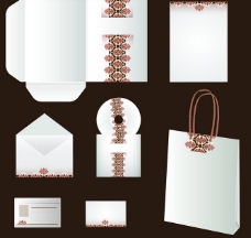 白色购物袋VI设计