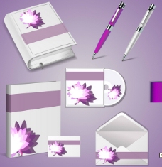 vi设计紫色VI设计