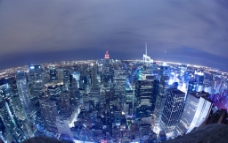 唯美纽约夜景图片
