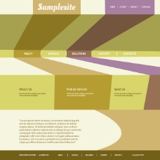 彩色个性网页设计