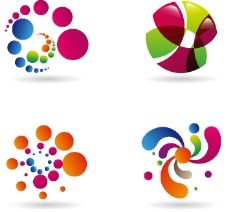 创意圆点logo设计