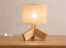 木质中式台灯3D模型素材