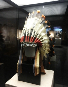 印第安人羽毛头饰图片