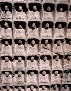 上海博物馆藏品佛像碑图片