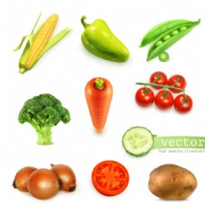 标识图形蔬菜图形标识