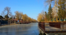 护城河 河景图片