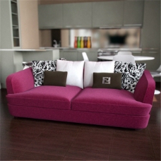 粉色沙发3模型素材