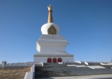 蒙古古寺图片