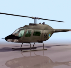 ABJETR2直升机3d模型图片