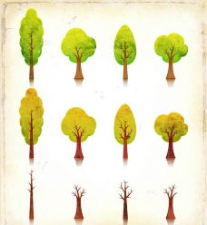 树木树叶树木与树叶等主题创意设计图片