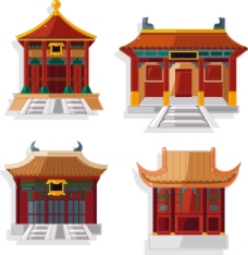 中国古代庙宇建筑