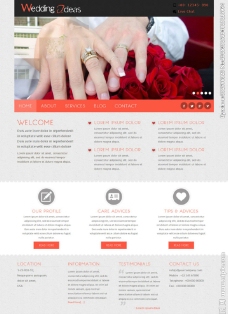 婚纱摄影工作室网站图片