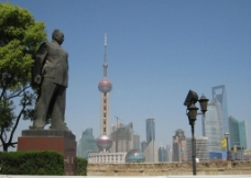 上海 外滩 陈毅广场图片
