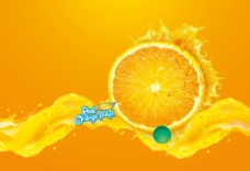 橙子橙汁(分层不精细）图片