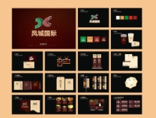 凤城国际地产VI设计模板图片