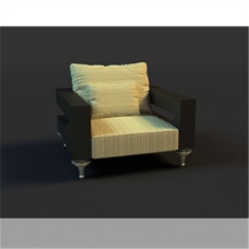 凳子3D模型素材