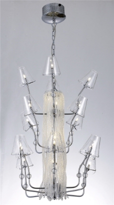 水晶灯展示3D模型素材