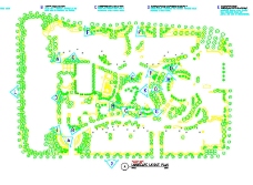 华府园林绿化CAD图纸
