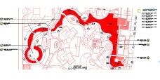 北京万科星园景观平面CAD图纸