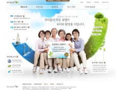 韩国整站设计图PSD分层素材图片